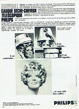 1968 Philips Advertising 099 Advertising New Hair Dryer Headset Telescope