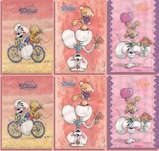 Diddl 6 sachets papiers