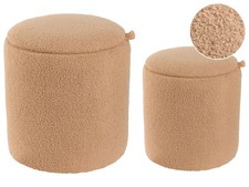 Lot poufs avec rangement - lot, 2