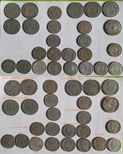 Lot de 153 pièces de monnaie