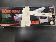 Nintendo Scope 6 Super nes SNES en boite sans Lunette non testé