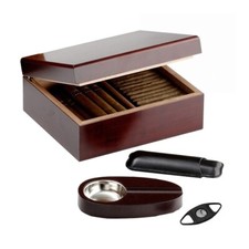 Ensemble Humidor Cerise