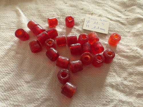 Lot grosses perles - perles, tubes