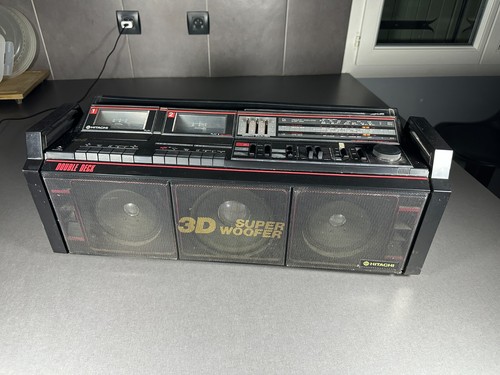 Ghettoblaster boombox hitachi - ghettoblaster,