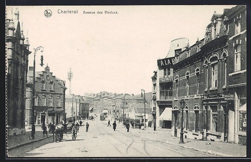 Cpa charleroi avenue - cpa, des
