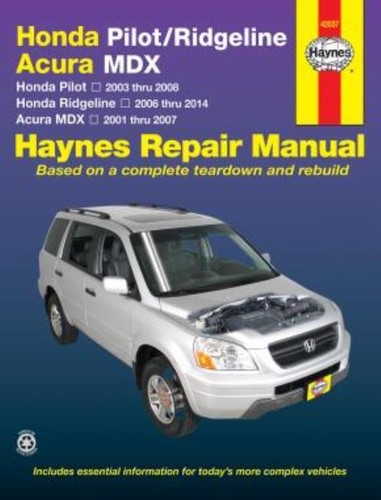 Manuel honda pilot - manuel,