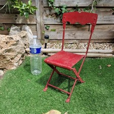 Ancienne Chaise Enfant Pliante