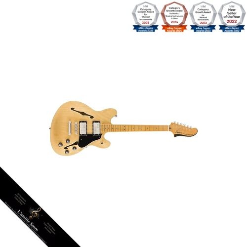 Guitare électrique naturelle