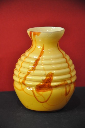 Vase opaline verrerie - vase,
