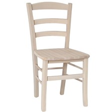 Chaise Paysanne En Bois Massif