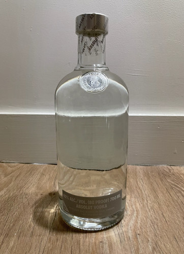 Absolut vodka label 700ml - vodka, no