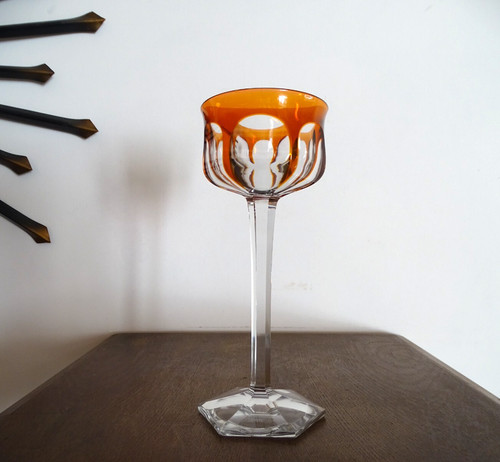 Verre vin rhin - , doublé