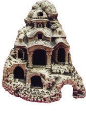 Aquarium Déco Céramique Son Décoration Terrarium Eckhaus 18cm Fischehöhle