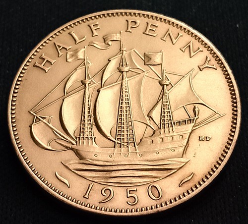Penny 1950 royaume uni - 1/2,