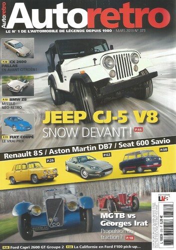 Auto retro 373 jeep - n°373,