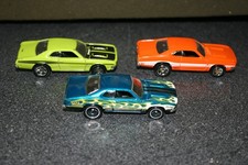 Hot Wheels '71 Dodge Demon Super Treasure Hunt Loose plus 2 other Dodge Demons