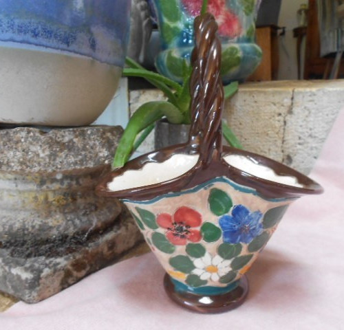 Vide poche panier vintage - vide,