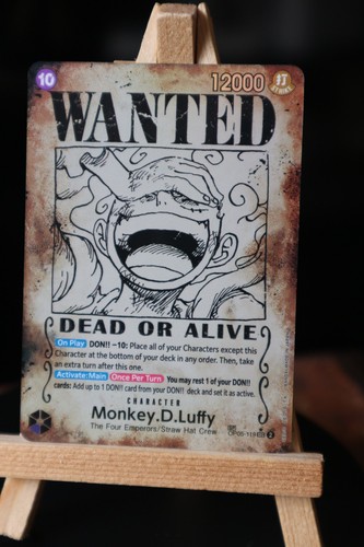 Monkey luffy op05 119 - d, wanted
