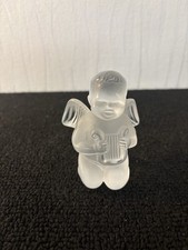 Lalique Crystal Lyre Angel Model6
