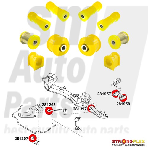 Kit silent blocs de - blocs,