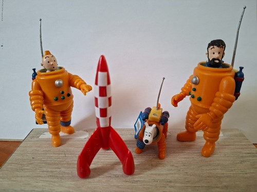 Lot figurines neuves tintin - lot,