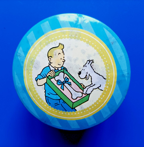 Tintin boite brochet - -boite,