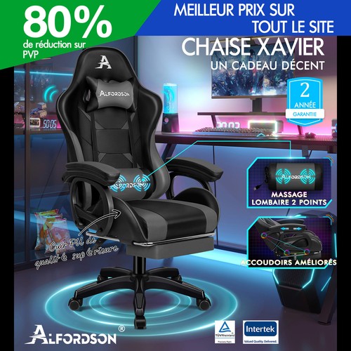 Alfordson chaise gaming - chaise,