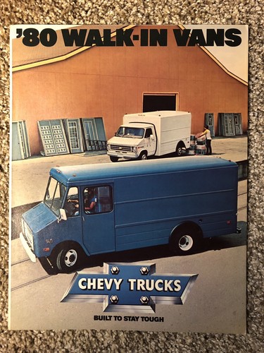 1980 chevrolet walk van - walk-in,