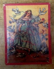 Jeu ancien de cubes Contes