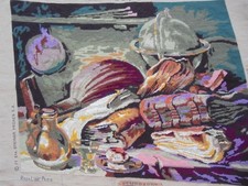 Ancienne tapisserie point de