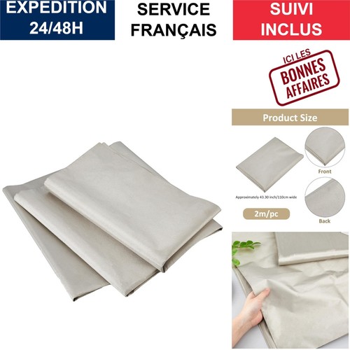 Tissu protection faraday 2m - tissu,