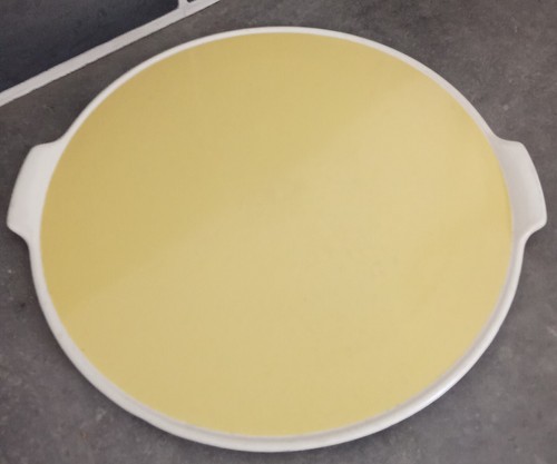Ancien joli plat gâteau - ancien,