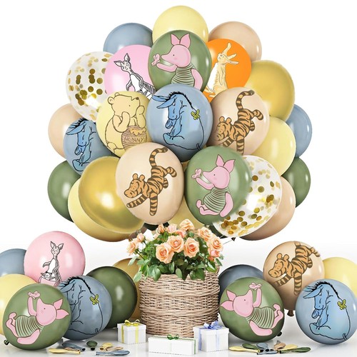 48pcs 12inches winnie balloons - 48pcs,