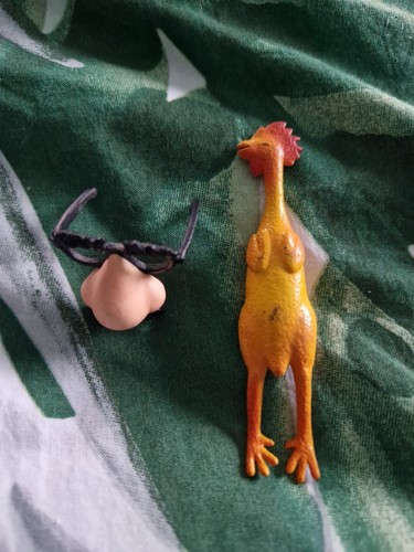 Muppet show poulet lunettes - poulet,
