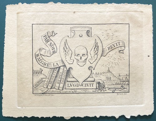 Libris - (gravure, ex-libris