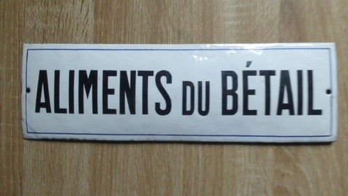 Ancienne plaque émaillée - ancienne,