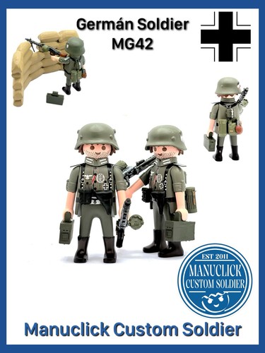 Playmobil custom ww2 armée - playmobil, 1
