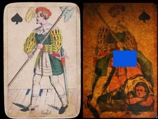 CARTE A JOUER EROTIQUE 1830 /