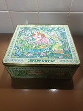 Boite Tole Fer Métal Ancienne