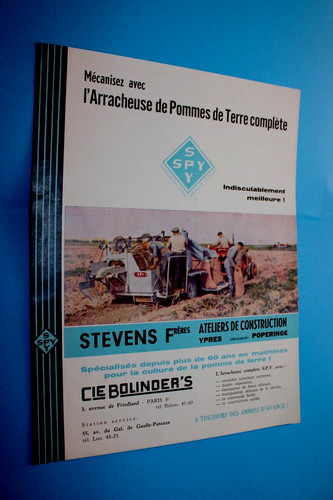 Prospectus tracteur arracheuse - tracteur,
