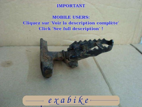 Repose pied droit - droit, honda