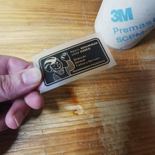 Derbi Variant Sécurité Casque X1 Autocollant Autocollant Autocollant Casque...