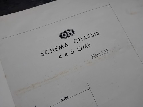 Saurer châssis porte tôle - om,