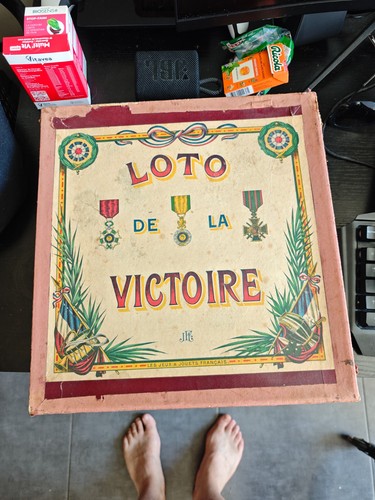 Jeu société loto - jeu, de