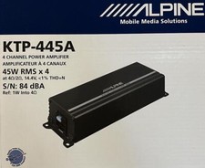 Amplificateur Alpine KTP-445A