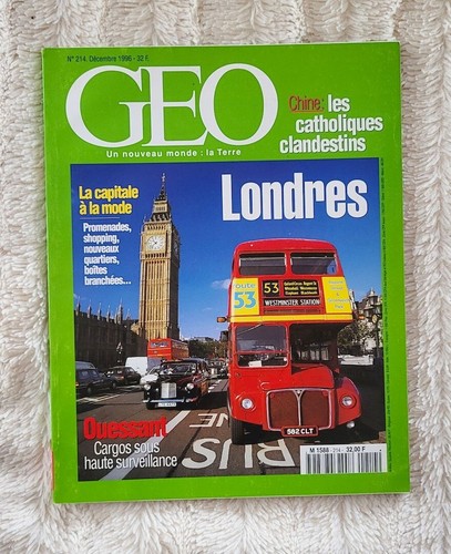 Revue magazine geo - geo, londres
