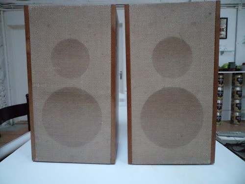 Enceintes hifi vintage dual - enceintes,
