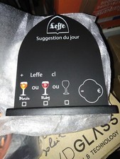 Petite ardoise de table Bière