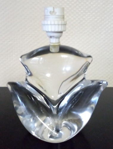 Pied lampe verre cristal - pied, de