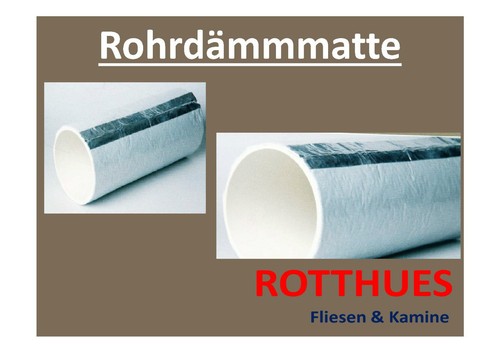 Matelas isolant pour tuyaux - isolant,